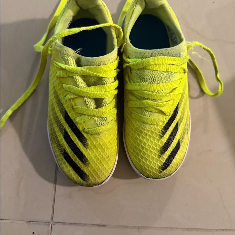 adidas Kids Neon Yellow Soccer cleats